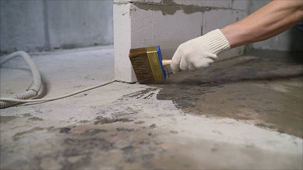 SJ Waterproofing Pros Waterproofing coverage map for Montgomery, IN and surrounding area